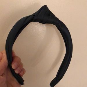 Dark green satin Jcrew headband